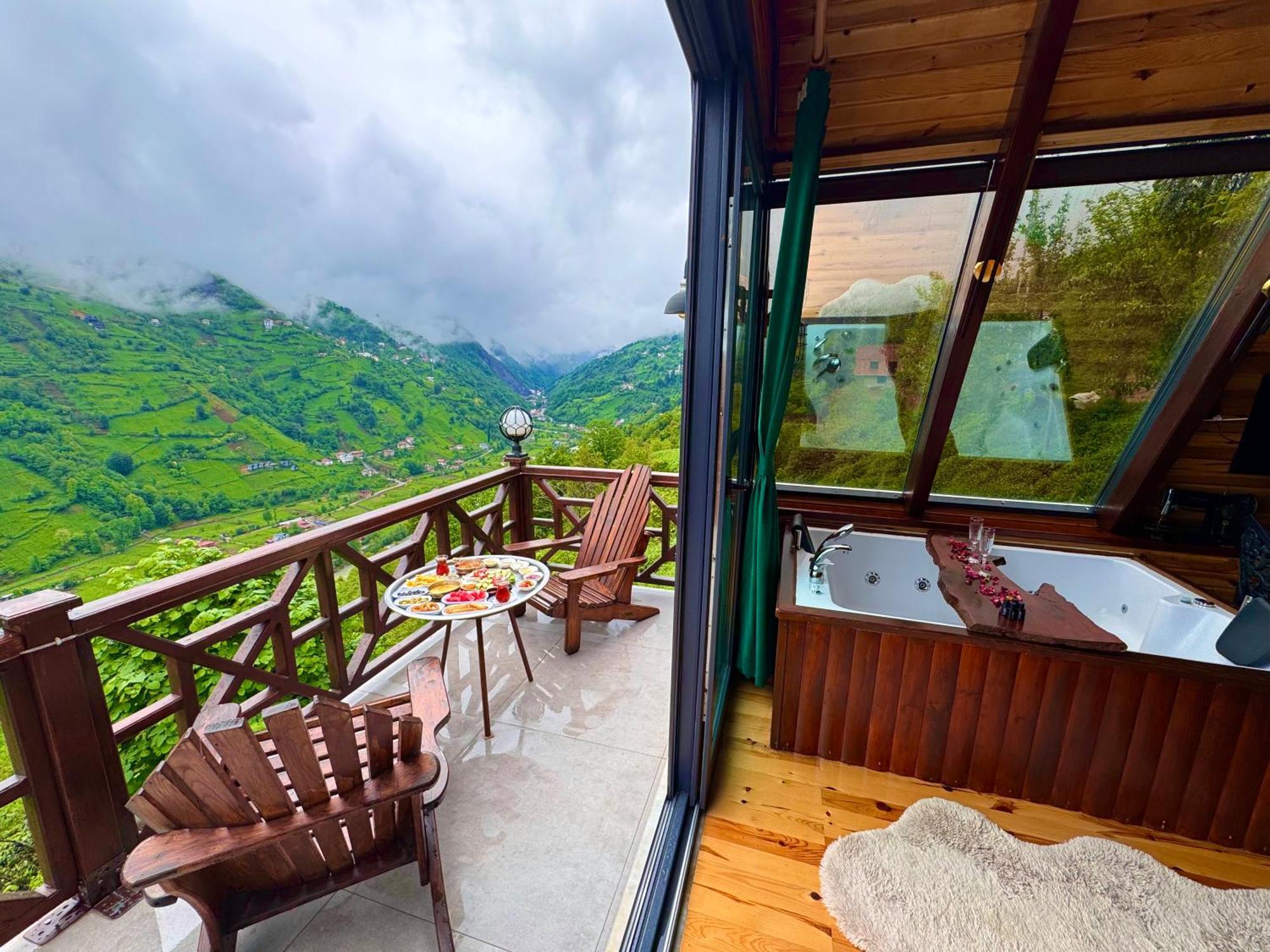 Villa Rizehayatburdabungalov à Ardeşen Extérieur photo