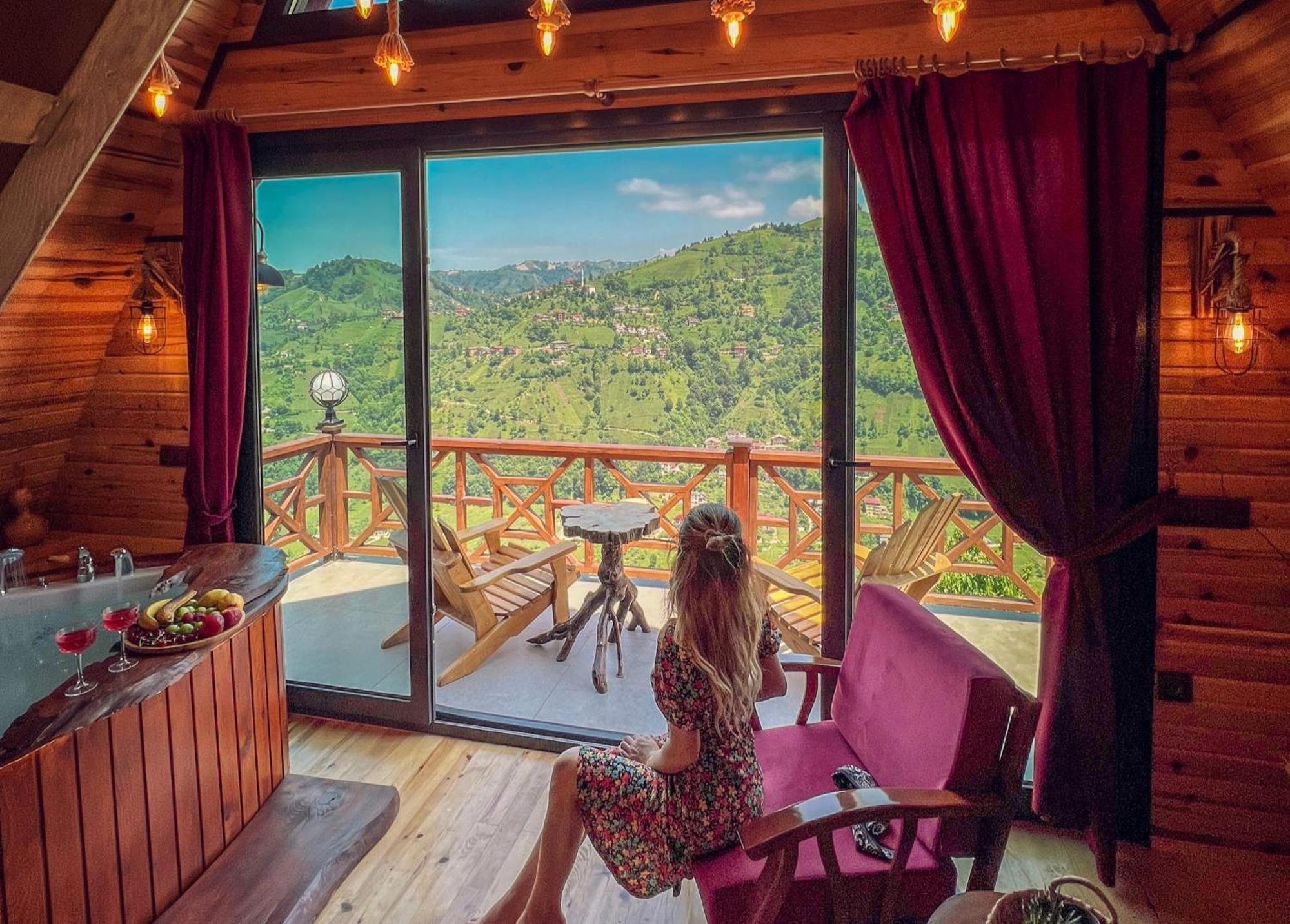 Villa Rizehayatburdabungalov à Ardeşen Extérieur photo